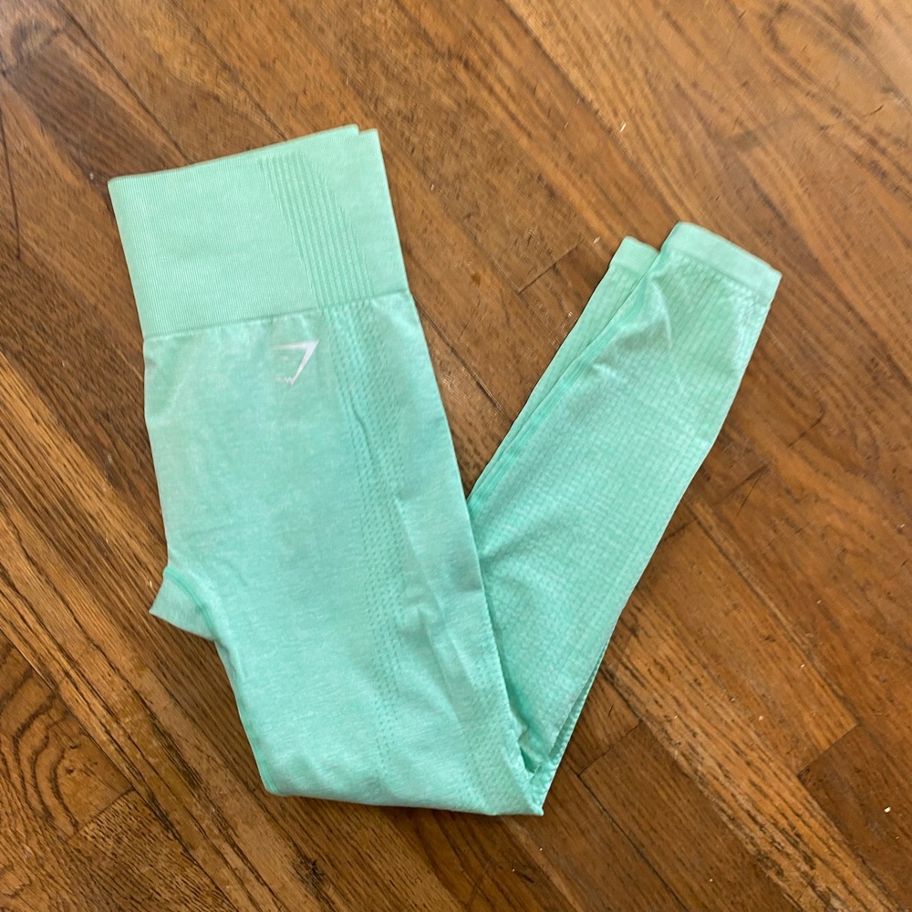 Gymshark Vital Seamless Leggings - Mint Green